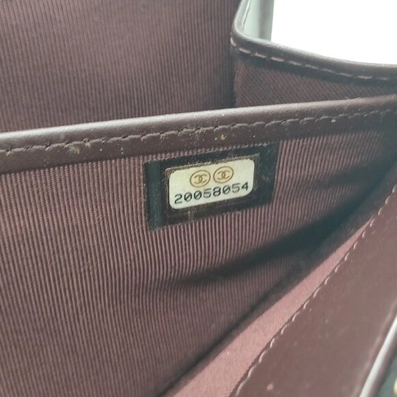 Chanel Long Wallet Black Caviar Skin 600-082425 - Picture 7 of 9